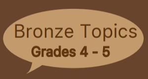 Higher Course- Bronze Topics (Grades 4 and 5) – 100 DAY COUNTDOWN !